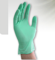 Green Vinyl General Purpose Gloves Green Vinyl General Purpose Gloves